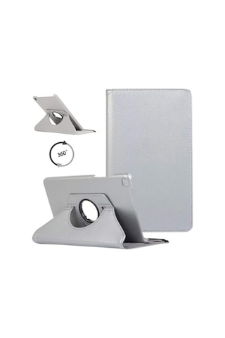 Samsung Uyumlu Galaxy Tab A7 10.4 T500 T505 T507 Kılıf 360 Dönebilen Standlı Case