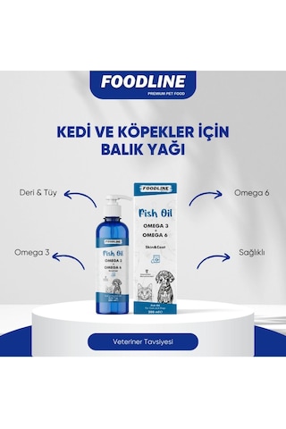 Foodline Fish Oil 200 Ml Omega 3&6 İçerikli