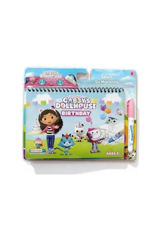 Bk0011 Gabby Dollhouse Lisanslı Boyama Kitabı-gpt