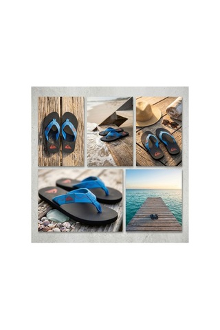 Quiksilver Molokai Nitroyt Çocuk Parmak Arası Plaj Terliği Mavi Mavi