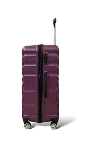 %100 Abs Kullanışlı Darbeye Dayanıklı Bavul&valiz Mor