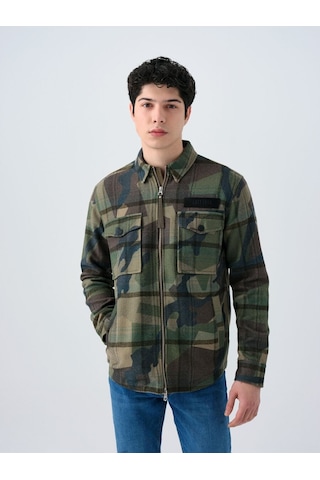 LOFT Regular Fit Erkek Ceket Lf2037107 Q1.v1 Haki