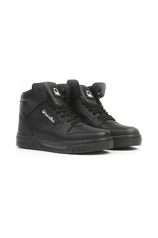 United Colors Of Benetton Benetton 31085 Genç Erkek Sneaker Hi Ayakkabı Siyah Siyah