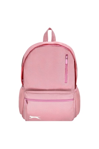 Slazenger Dört Bölmeli Pembe Okul Günlük Seyahat Sırt Çantası Pembe