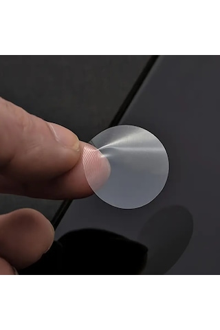 Işaretleme Nokta Etiketi 25mm 1000 Adet Şeffaf /transparent Nokta Etiket