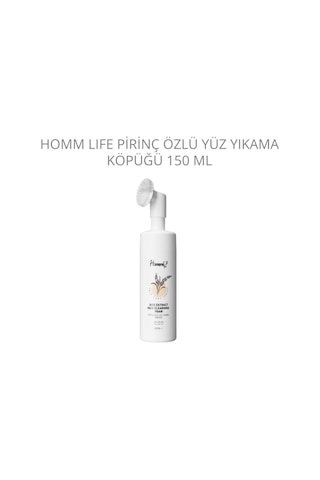 Pirinç Özlü Yüz Yıkama Köpüğü
