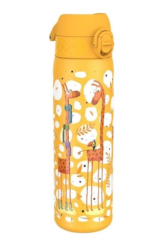 Ion8 - Paslanmaz Çelik İnce Suluk - Zürafalar - 600 Ml - Sızdırmaz Çok Renkli
