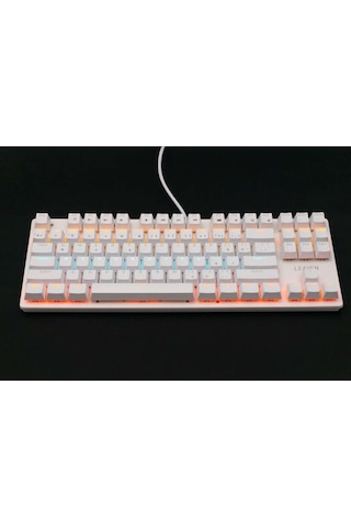 K550 Mekanik Oyuncu Klavyesi-değiştirilebilir Switch-rainbow Rgb Aydınlatma-87 Tuş