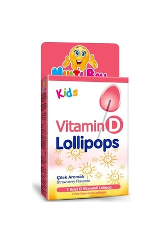 Multi Ball Kids Vitamin D Lollipops