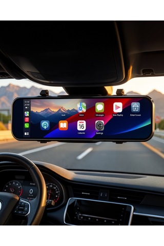 Ayna Carplay 9.66 İnç Ips Ekran Uczztsaynacarplay-4 10"
