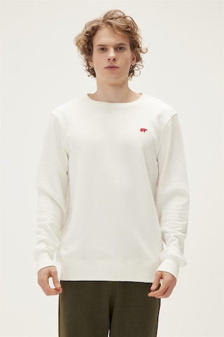 Bad Bear Round Crewneck Erkek Sweatshirt Beyaz