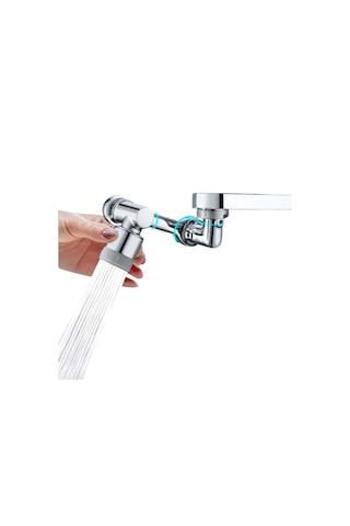 Evrensel 2 Modlu Robotik Kol Mutfak Banyo Musluk Başlığı