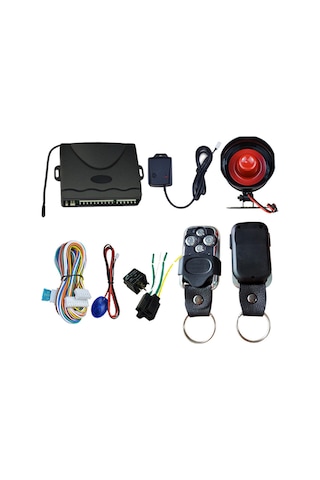 Reedark Araba Güvenlik Sistemi: Uzaktan Kilitleme + Çarpma Sensörü + Hareket Engeli + 120db Siren, Tüm Modeller İçin Uyumlu