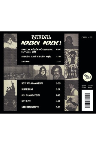 Hardal Nereden Nereye - Cd