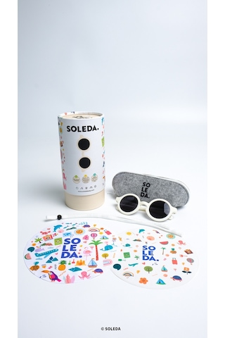 Soleda 12-36 Ay Bebek Güneş Gözlüğü - Milk