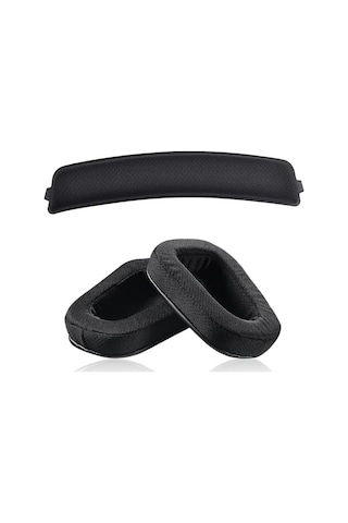 Logitech G633 G933 G935 Kulaklık Pedi Bandı Kulaklık Süngeri Kumaş Kulaklık Pedi + Kumaş Kafa Bandı