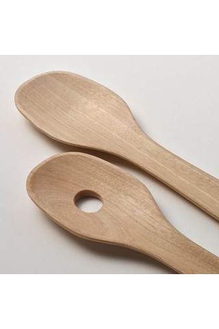 Ikea Skallknekt Servis Takımı, Huş, 23 Cm, 2 Parça Çok Renkli
