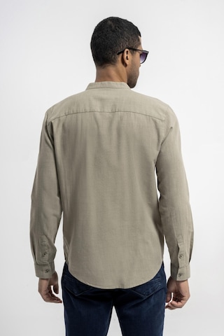 Loft Lf2014781 Erkek Uzun Kollu Gömlek Khaki