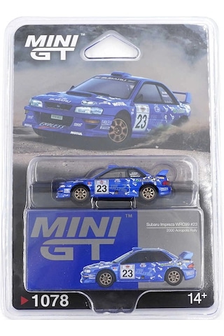 Mini Gt Subaru Impreza Wrc99 23 2000 Acropolis Rally