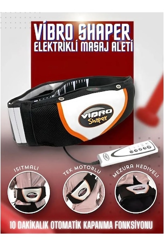 Realx Vibro Çift Motorlu Titreşimli Zayıflama Kemeri Masaj Aleti