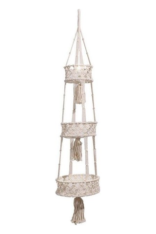 Suntek Mutfak Halatı Dokuma Duvar Saklama Sepetleri Için 3