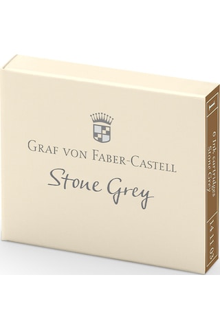 Graf Von Faber-Castell 6'lı Kartuş Taş Gri