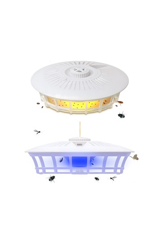 Hfambition Pire, Mus, Sinek Ve Haşere Tutucu Işık - 4 Modlu Isı Ve Işık Tahrikli, Usb/pil Beslemeli, 80-120 M² Kapsama Alanı