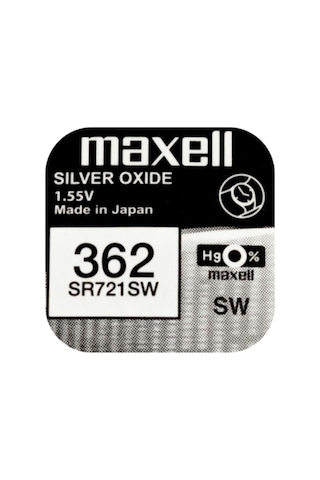 Maxell 362 SR721SW Hafıza Saat Pili 10'lu