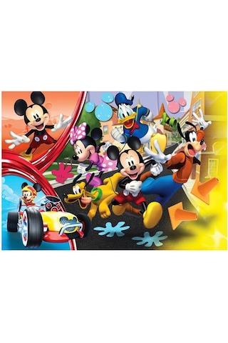 +6 Yaş Mickey Mouse 100 Parça Puzzle (ks Games)