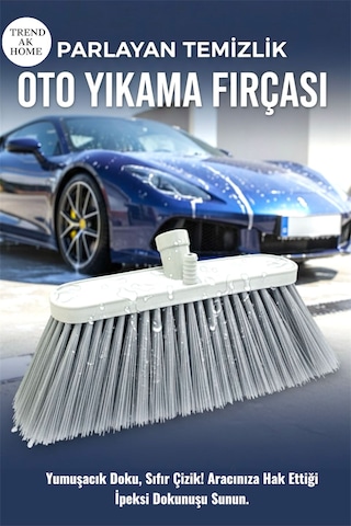 3 Lü Oto Yıkama Ve Temizlik Seti Yıkama Fırçası, Tank Bezi, Cam Çekçeği