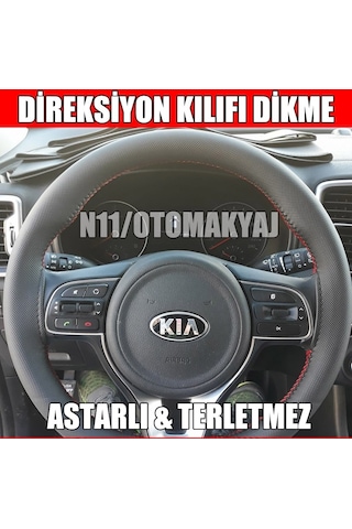 Kia Cerato 2004/2009 Oto Direksiyon Kılıfı Dikme