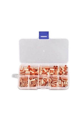 Trendooze 250 Adet Gt Bakır Tel Bağlantı Terminali, Kablo Pabuçları Ve Yüksük Kiti Diğer