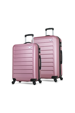 My Valice Ruby Abs 2'Li Valiz Seti (Orta Ve Büyük)
