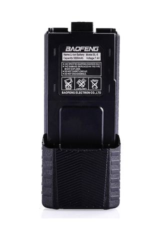 Samdoo Baofeng Uv-5r İkincil Pil, 3800mah Bl-5l Genişletilmiş Li-poly Batarya, Yüksek Dayanıklı Malzeme İle Geliştirilmiş, Kolay Kullanım