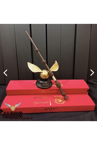 Harry Potter Golden Snitch Ve Dumbledore Mürver Asa Figür