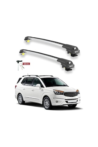 Turtle Ssangyong Rodius 2013-2019 Ara Atkı Air1 Gri