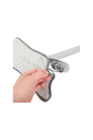 Turuncukoli Kendinden Sıkmalı X Mop Yer Duvar Cam Silme Mopu  Yedek Bezli Temizlik Fırçalı