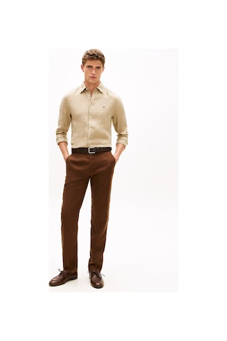 Tommy Hilfiger Pıgment Dyed Lı Solıd Rf Shırt-16329 Bej