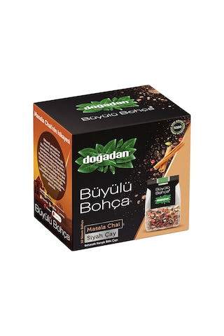 Doğadan Büyülü Bohça Masala Chai Baharatlı Karışık Siyah Süzen Poşet Çay 10'lu
