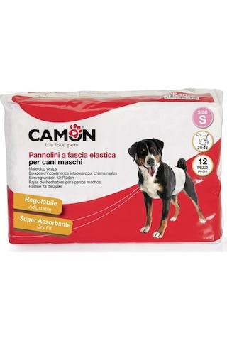 Camon Erkek Köpek Lastikli Bez L Beden: Sızdırmaz, Ayarlanabilir Ve Konforlu
