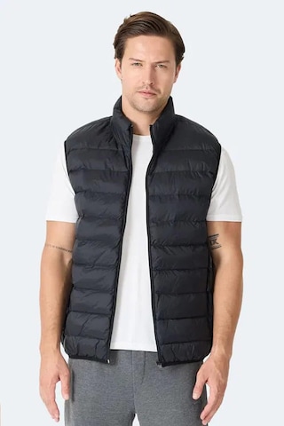 Slazenger Barros Erkek Şişme Yelek Siyah Siyah