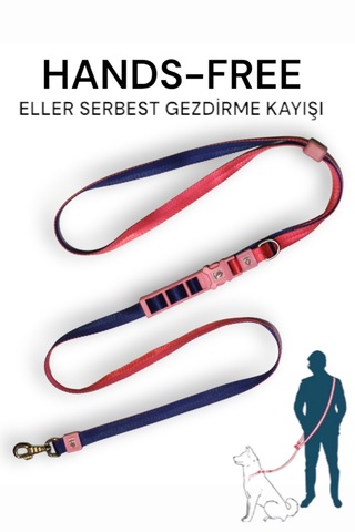 Caramelos Hands-free- Eller Serbest Gezdirme Kayışı 2 Cm Bordo