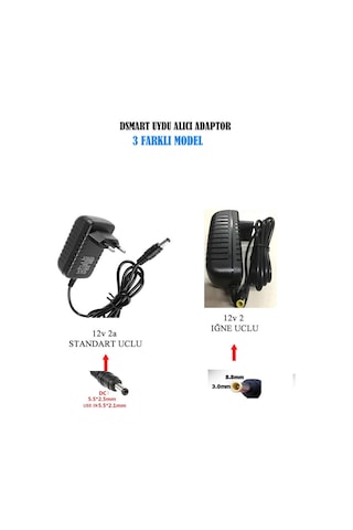 Digitürk Hd 9503 Uydu Alıcı Adaptör Iğne Uçlu 12V 2Amper Digitürk Hd 9503 Uydu Alıcı Adaptör Iğne Uçlu 12V 2Amper