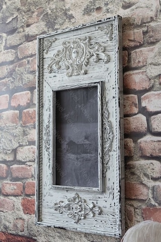 Neiwel Vintage Baus Resim Ve Ayna Çerçevesi Beyaz