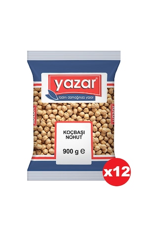 Yazar Koçbaşı Nohut 12 x 900 G