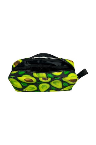 Jacbag Avokado Yeşil Organizer Roll Up Düzenleyici Kalem Kutusu/kalemlik Çok Renkli