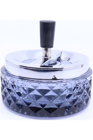 Hauser Bas-çevir Cam Küllük - Füme