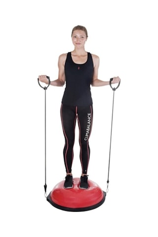 Triathlon T181 Bosu Ball Yarim Denge Topu Pilates Aleti Direnc La