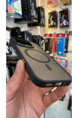 Apple Uyumlu iPhone16 Pro Kamera Korumalı Mat Magsafe Wireless Şarj Destekli Renkli 45678