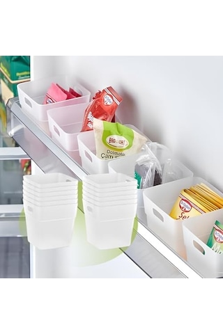 Mithra Life 12 Adet Buzdolabı Kapak İçi Düzenleyici Ve Banyo Organizer Mıt1104